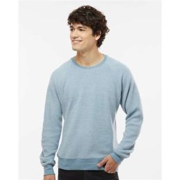 J. America 8710 Unisex Flip Side Fleece Crewneck Sweatshirt