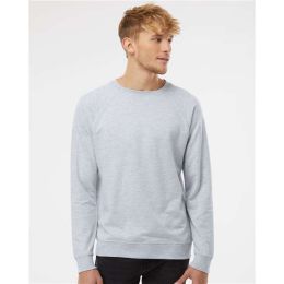 Independent Trading Co. SS1000C Unisex Icon Lightweight Loopback Terry Crewneck Sweatshirt