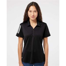 Adidas A481 Women's Floating 3-Stripes Polo