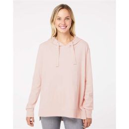 MV Sport W21404 Women's Sueded Jersey Hooded Sweatshirt