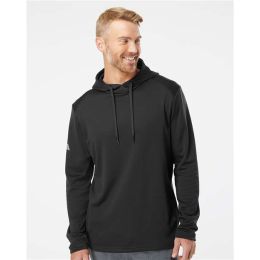 Adidas A530 Men's Textured Mixed Media Midweight Hooded Sweatshirt