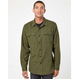 Burnside 8200 Men's Solid Flannel Shirt