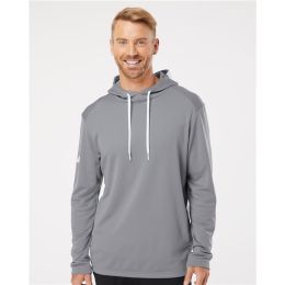 Adidas A530 Men's Textured Mixed Media Midweight Hooded Sweatshirt