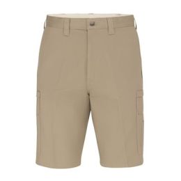Dickies LR33EXT Men's Extended Sizes 11" Industrial Cotton Cargo Shorts