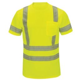 Red Kap SVY4 Men's High Visibility Short Sleeve T-Shirt