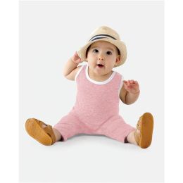 Rabbit Skins 4492 Infant Harborside Mélange Tank Romper