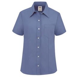 Dickies S254 Women's Short Sleeve Stretch Oxford Shirt