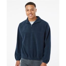 Burnside 3052 Men's Polar Fleece Quarter-Zip Pullover