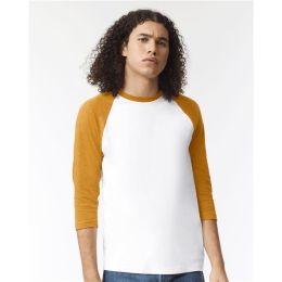 American Apparel 2003CVC Unisex CVC Three-Quarter Sleeve Tee