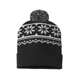 CAP AMERICA RKF12 USA-Made Snowflake Beanie