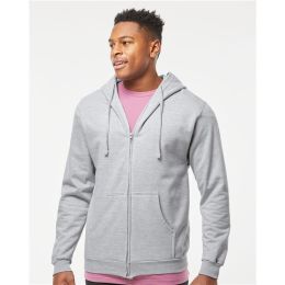 Tultex 331 Unisex Full-Zip Hooded Sweatshirt