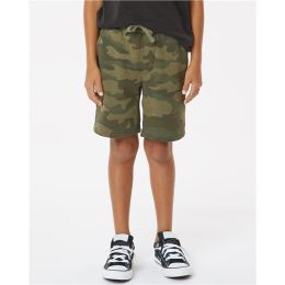 Independent Trading Co. PRM16SRT Youth Lightweight Special Blend Fleece Shorts