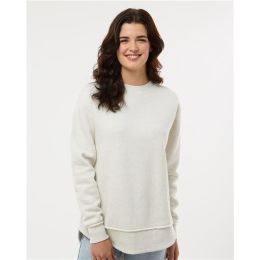 LAT 3525 Women's Weekend Fleece Crewneck Sweatshirt