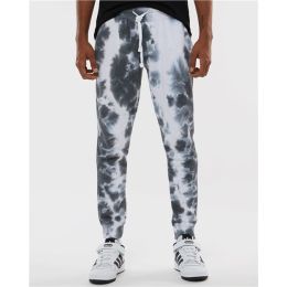 J. America 8884 Unisex Tie-Dyed Fleece Joggers
