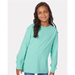 ComfortWash by Hanes GDH275 Youth Garment-Dyed Long Sleeve T-Shirt