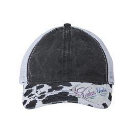 Infinity Her JANET Women's Printed Bill with Mesh Back Cap