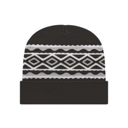 CAP AMERICA RKD12 USA- Made Diamond Cuffed Beanie