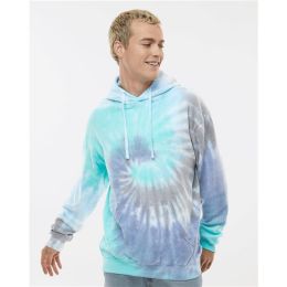Colortone 8600 Unisex Tie-Dyed Cloud Fleece Hooded Sweatshirt