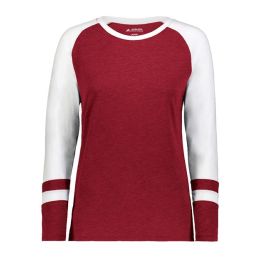 Augusta Sportswear 2917 Women's Triblend Fanatic 2.0 Long Sleeve T-Shirt