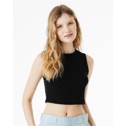 BELLA + CANVAS 1013 Women's Micro Rib Muscle Crop Tank