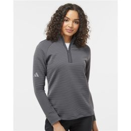 Adidas A589 Women's Spacer Quarter-Zip Pullover