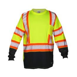 Kishigo 9181 Unisex DOT Class 3 Long Sleeve T-Shirt