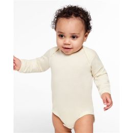 Rabbit Skins 4421 Infant Fine Jersey Long Sleeve Bodysuit