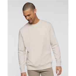 LAT 6935 Unisex Vintage Wash Fleece Crewneck Sweatshirt
