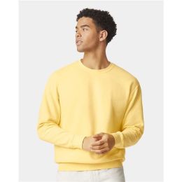 Comfort Colors 1466 Unisex Garment-Dyed Lightweight Fleece Crewneck Sweatshirt