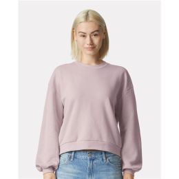 American Apparel RF494 Women's ReFlex Fleece Crewneck Sweatshirt