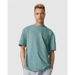 American Apparel 1PQ Unisex Pique Mockneck Tee