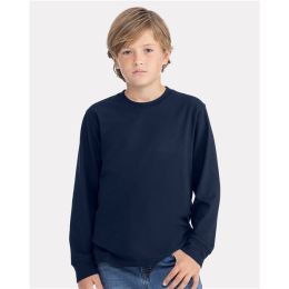 Next Level 3311 Youth Cotton Long Sleeve T-Shirt