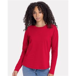 Next Level 3911 Women's Cotton Relaxed Long Sleeve T-Shirt