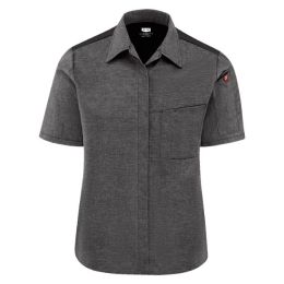 Chef Designs 501W Women's Poplin Airflow Cook Shirt with OilBlok