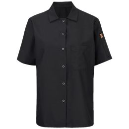 Chef Designs 501X Women's Mimix™ Short Sleeve Cook Shirt with OilBlok