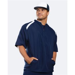 Holloway 229581 Men's Clubhouse Short Sleeve Quarter-Zip Pullover