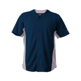 Alleson Athletic 566BFJ Unisex Crush Full Button Baseball Jersey