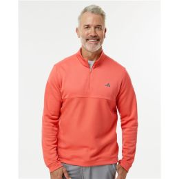 Adidas A2001 Men's Ultimate365 Textured Quarter-Zip Pullover