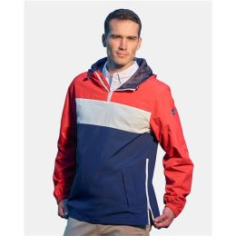 Nautica N17174 Unisex Windward Anorak Hooded Quarter-Zip Jacket