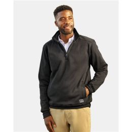 Nautica N17176 Men's Anchor Fleece Quarter-Zip Pullover