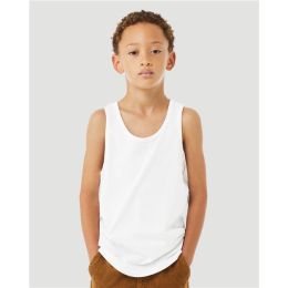 BELLA + CANVAS 3480YCVC Youth Heather CVC Tank