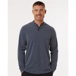 Adidas A597 Men's Henley Long Sleeve T-Shirt