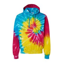 Colortone 8777Y Youth Tie-Dyed Hooded Sweatshirt