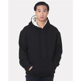 Bayside 930 Unisex USA-Made Super Heavy Thermal Lined Hooded Sweatshirt
