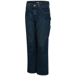 Bulwark PSJ6EXT Men's Extended Sizes Stretch Denim Dungaree Jeans