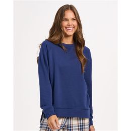 Boxercraft BW3101 Women's Harlow French Terry Crewneck Sweatshirt
