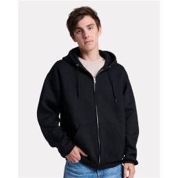 JERZEES Z12MR Unisex Rugged Full-Zip Hooded Sweatshirt