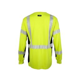 Kishigo F694T Unisex Tall FR Long Sleeve Henley T-Shirt