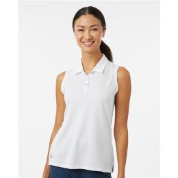 Adidas A1005 Women's Ottoman Sleeveless Polo