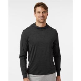 Adidas A2010 Men's Performance Hooded Long Sleeve T-Shirt